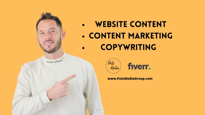 Gig Preview - Be your website content writer