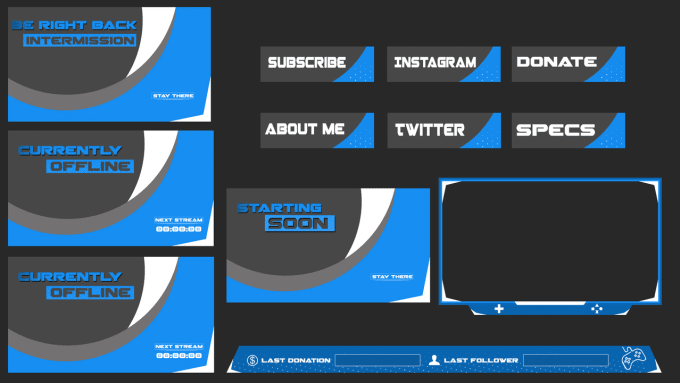 Bestseller - design full twitch pack