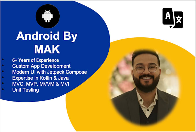 Gig Preview - Deliver android app development using jetpack compose and kotlin