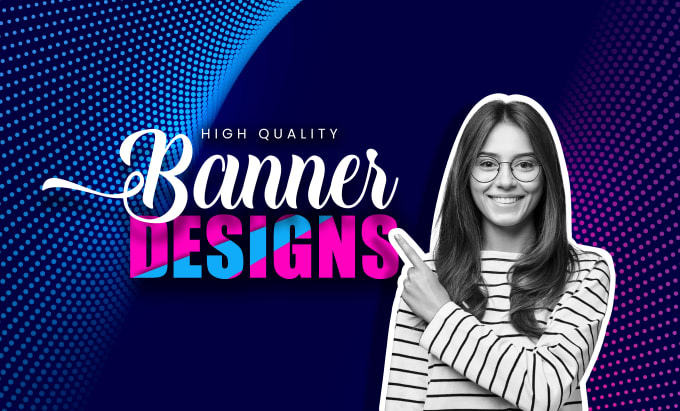 Gig Preview - Design professional banners for website and social media