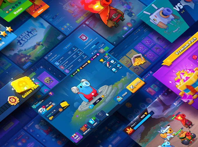Gig Preview - Create and develop or reskin mobile 2d and 3d game unity