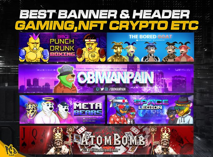 Gig Preview - Design youtube banner or twitter and nft crypto banner