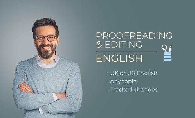 Gig Preview - Proofread and edit your english writing