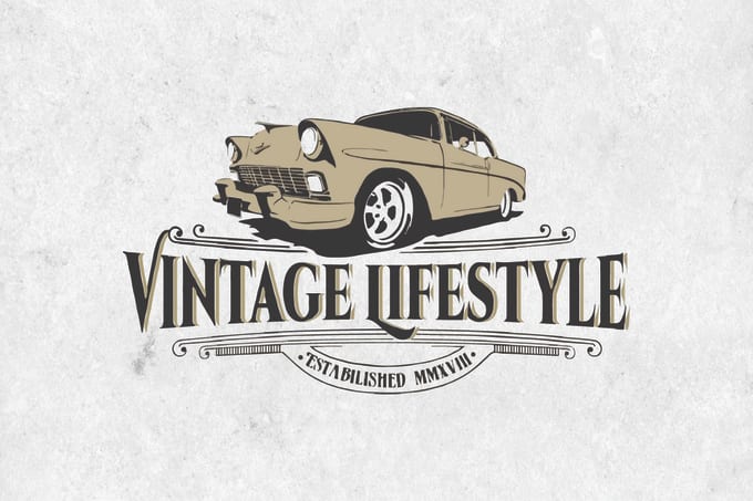 Gig Preview - Do premium vintage illustration logo designs in 24 hours