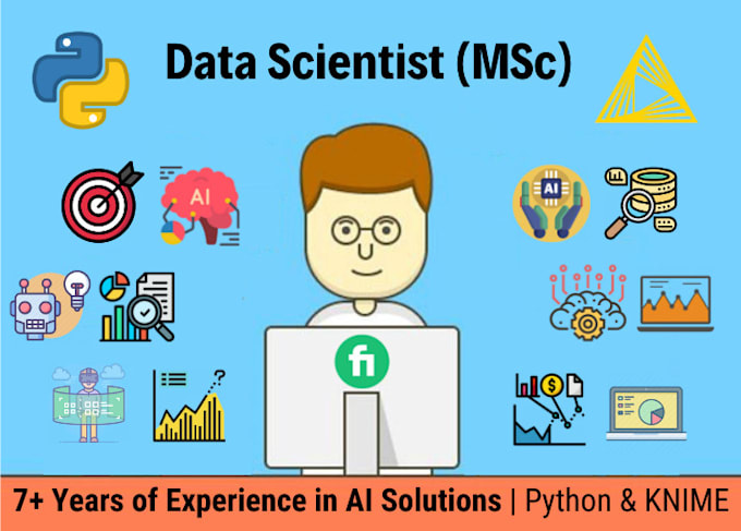 Bestseller - do all data science projects,msc engineer,python,knime