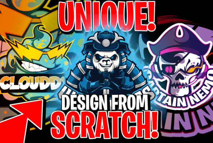 Gig Preview - Design animal mascot, gaming, cartoon esports logo, twitch, fivem, business