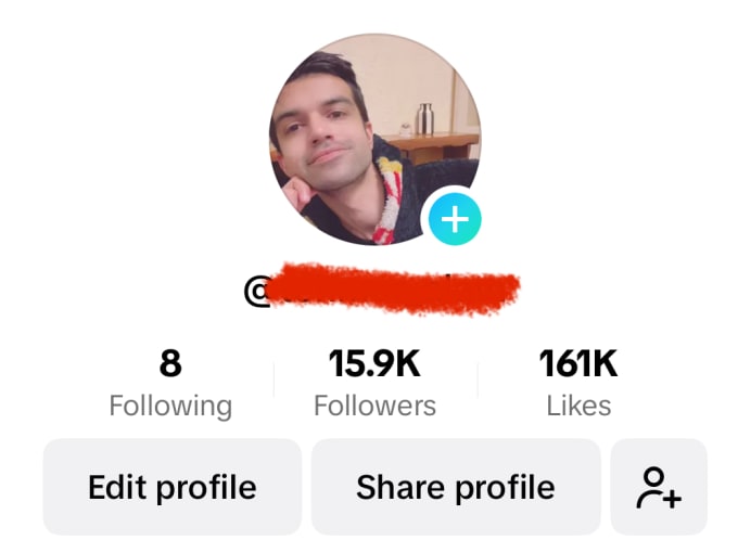 Gig Preview - Duet with your videos on my tiktok active 15,900