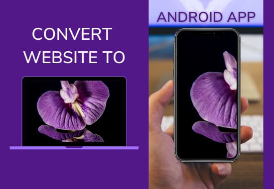 Gig Preview - Convert website to android app