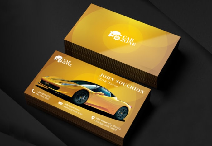 Bestseller - do creative business cards for car wash, detailing, in 24h