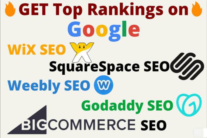 Gig Preview - Do pro SEO of squarespace,weebly,wix,godaddy,bigcommerce