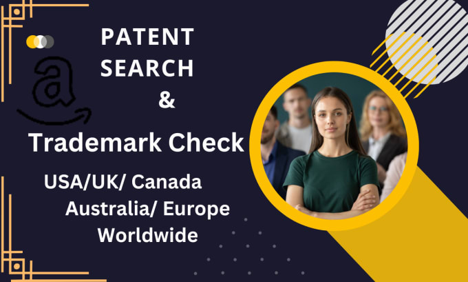 Gig Preview - Do patent search and trademark check for your product