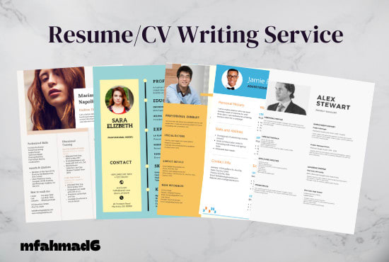 Gig Preview - Design professional resume, rewrite CV, and cover letter