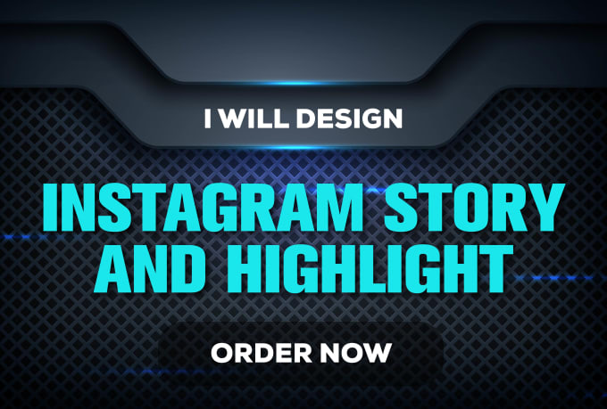 Gig Preview - Design instagram story and highlight cover