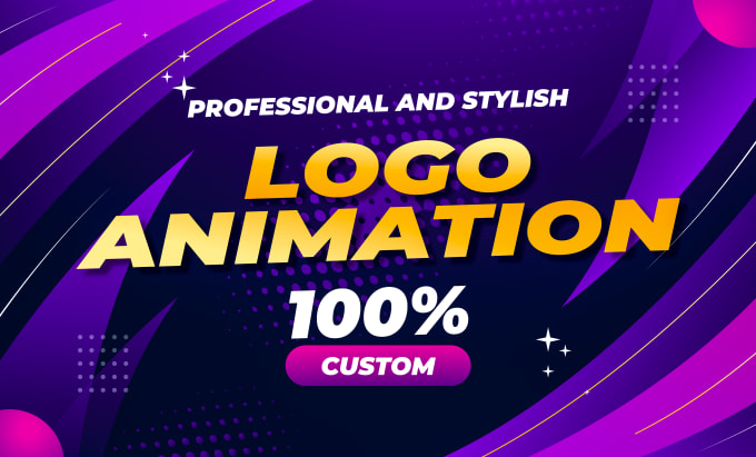 Gig Preview - Make a professional animated logo intro video