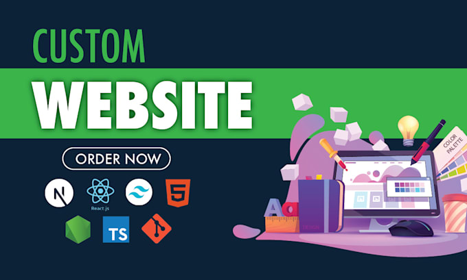 Bestseller - build custom website with react, next js, tailwind, shadcn