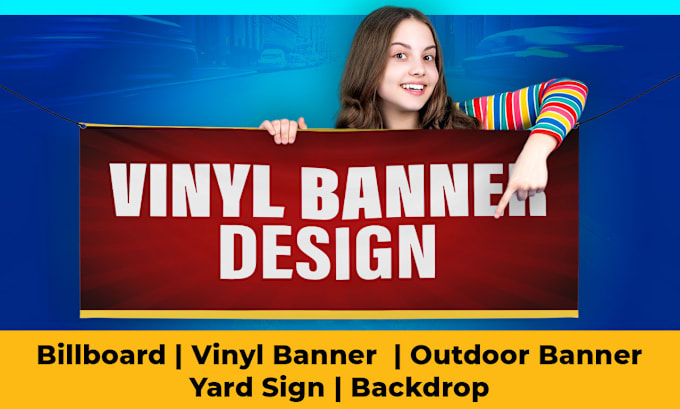 Gig Preview - Design vinyl banner, poster