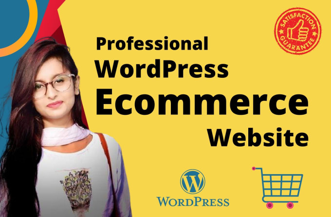 Gig Preview - Create professional ecommerce website online store by wordpress woocommerce