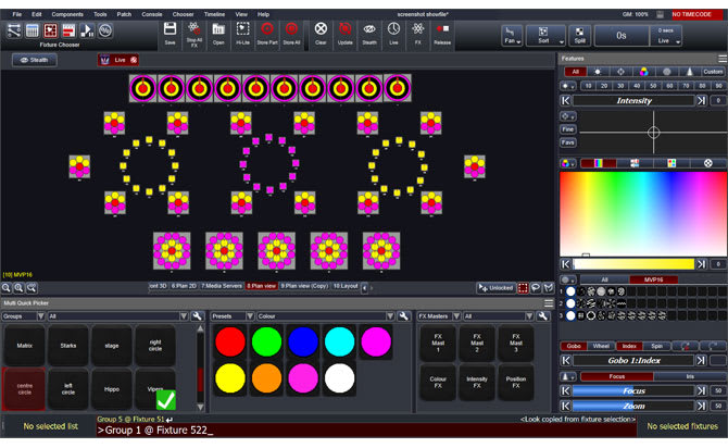 Gig Preview - Do stage shows with visualization programs