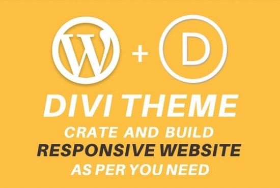 Gig Preview - Design wordpress website using divi theme