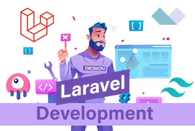 Gig Preview - Develop the websites using laravel, mysql, PHP, and livewire