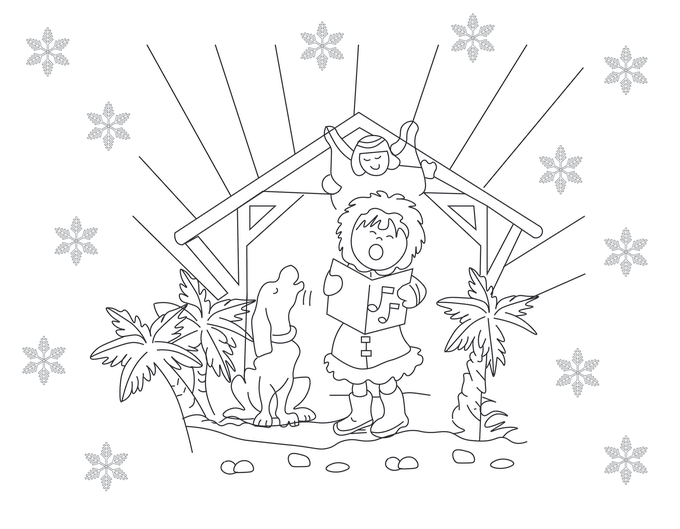 Gig Preview - Create cute line art coloring book pages easy coloring pages