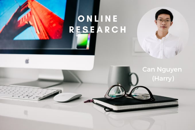 Gig Preview - Do online due diligence research