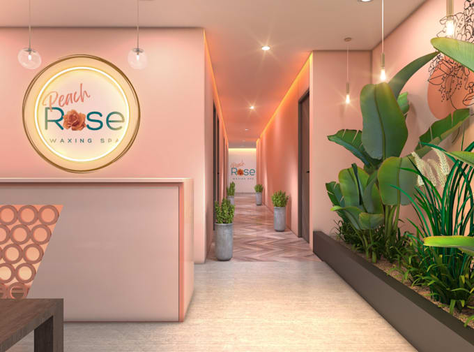 Gig Preview - Do 3d spa and salon interior design