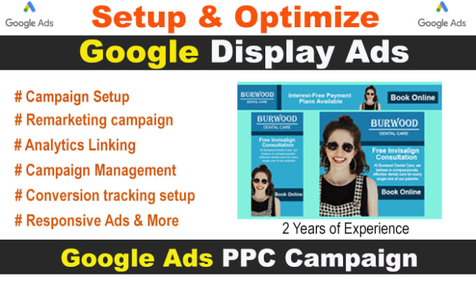 Gig Preview - Setup and optimize your google display ads campaign