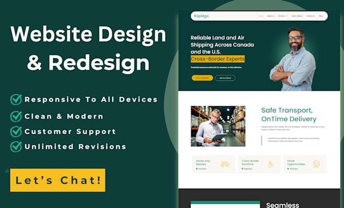 Gig Preview - Design or redesign wordpress website