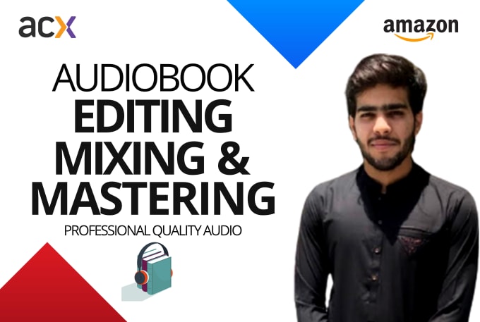 Gig Preview - Edit and master your audiobook to meet acx standards