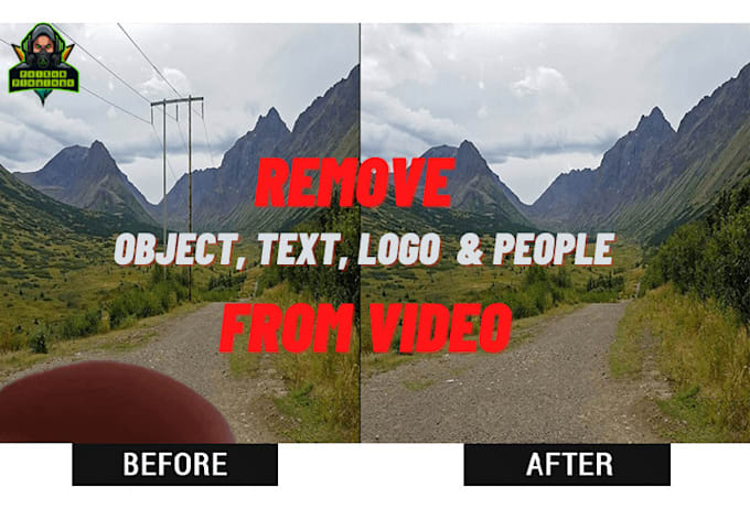 Bestseller - remove or add object, text and logo from video