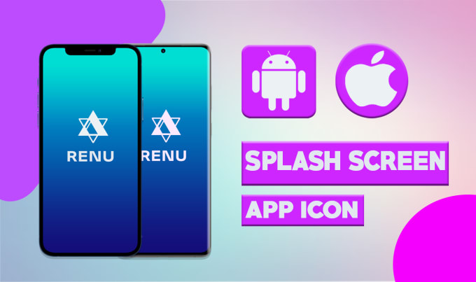 Gig Preview - Design ios and android mobile app icon and splash screen