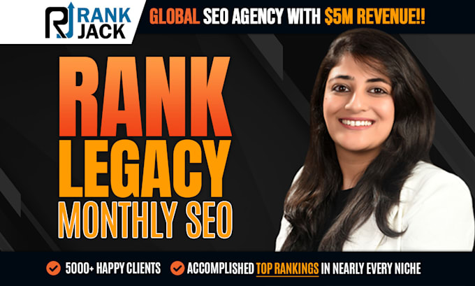 Gig Preview - Our agency will do complete monthly off page SEO service for high quality backlinks