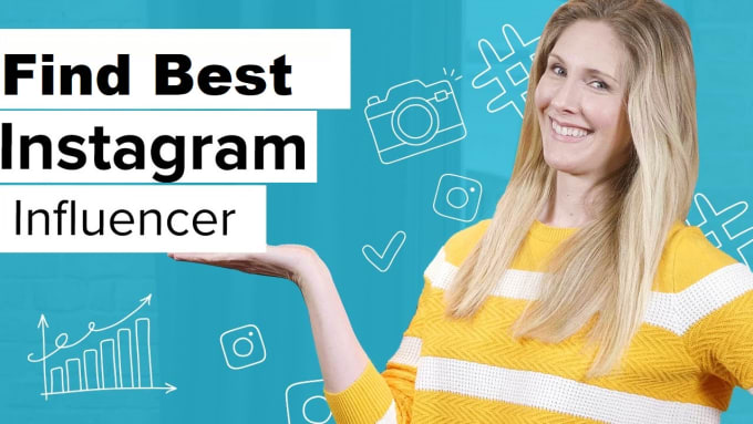 Gig Preview - Find best instagram influencer for your niche