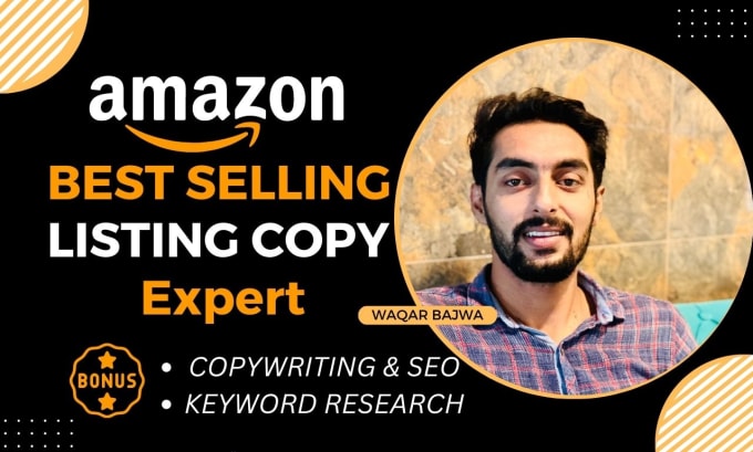 Bestseller - write SEO amazon fba product listing and description