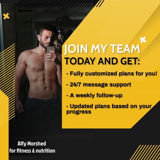 Gig Preview - Be your online personal trainer and nutritionist