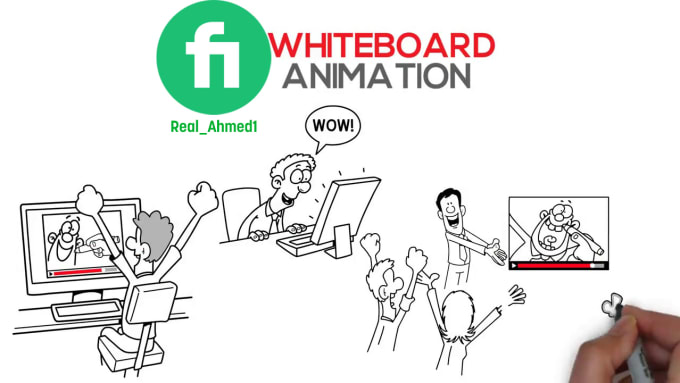 Gig Preview - Create a whiteboard animation video