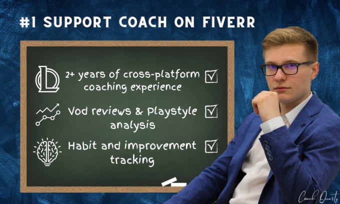 Gig Preview - Coach you on support role in league of legends