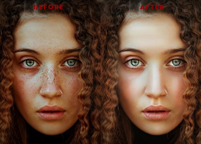 Gig Preview - Do face retouch and enhancement with the full occurrence