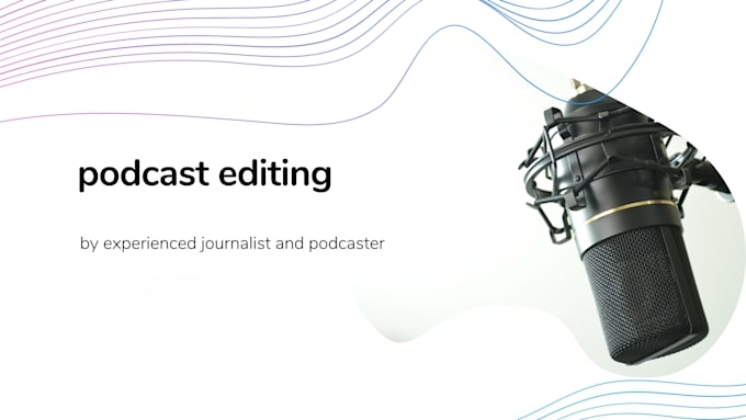 Bestseller - edit and improve the quality of your podcast in french or english