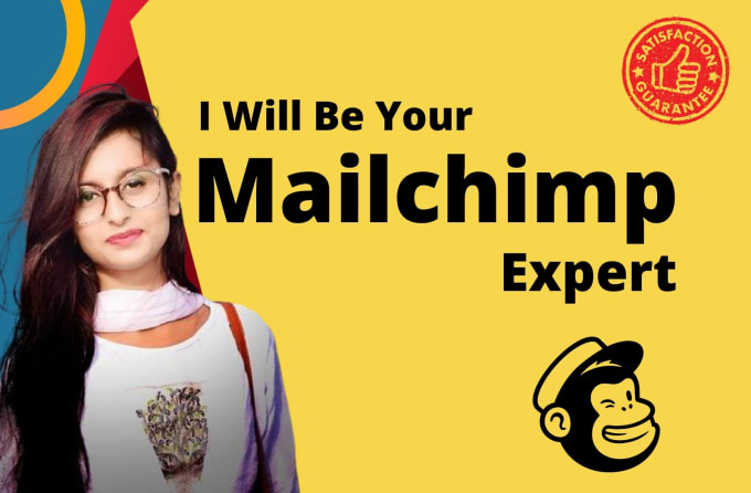 Gig Preview - Be your mailchimp email marketing expert