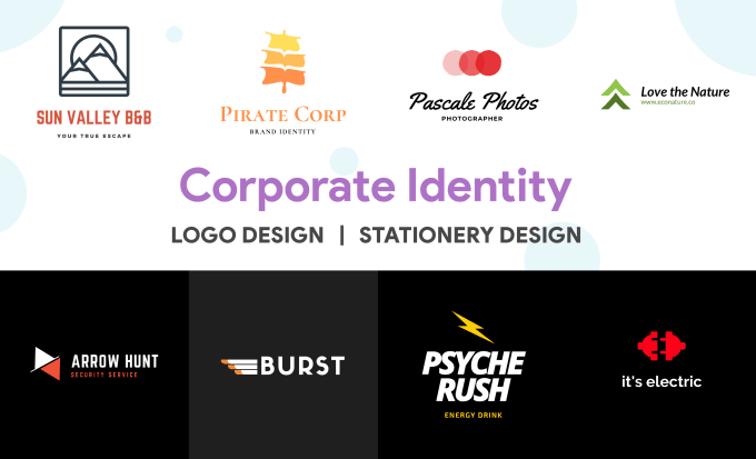 Gig Preview - Design corporate identity logo and stationery