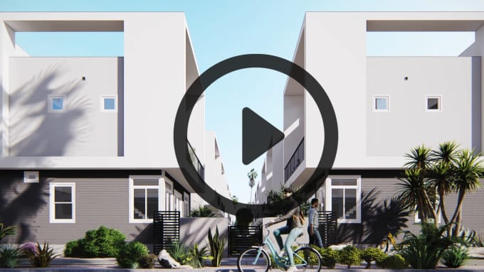 Gig Preview - Product exterior architectural 3d walkthrough animation in lumion