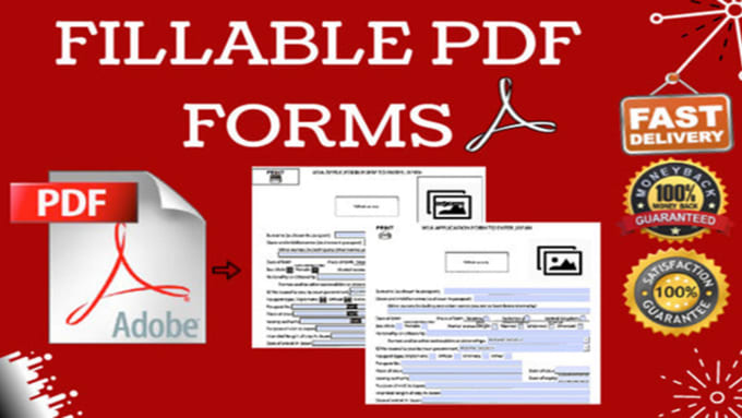 Gig Preview - Create or format pdf fillable form within 2 hr