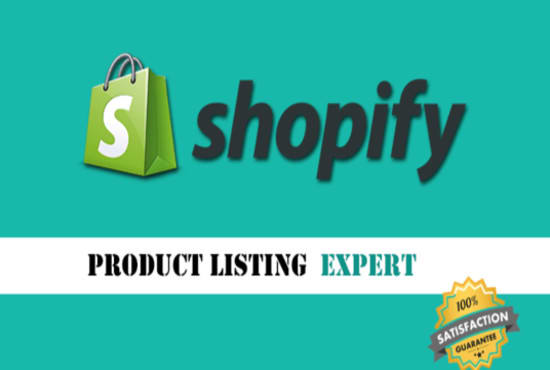 Gig Preview - Bulk upload products on shopify and wordpress