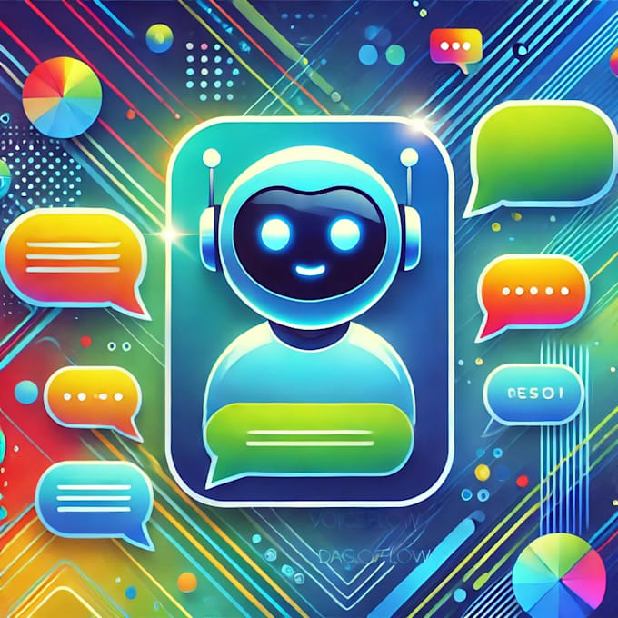 Gig Preview - Build ai chatbots with voiceflow or dialogflow