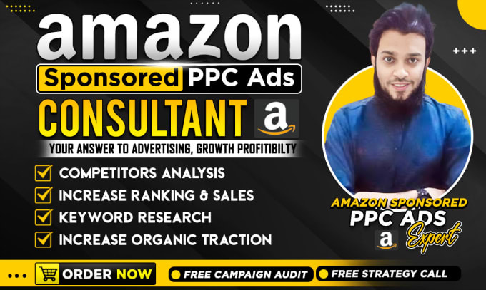 Gig Preview - Structure profitable amazon ppc campaigns and manage amazon ads campaign