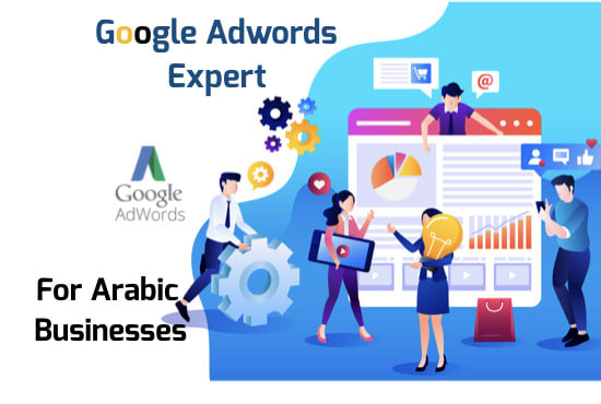 Gig Preview - Launch and manage your arabic google ads campaigns