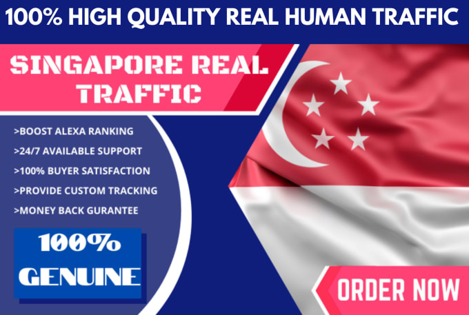 Gig Preview - Send keyword target singapore website traffic with low bounce rate