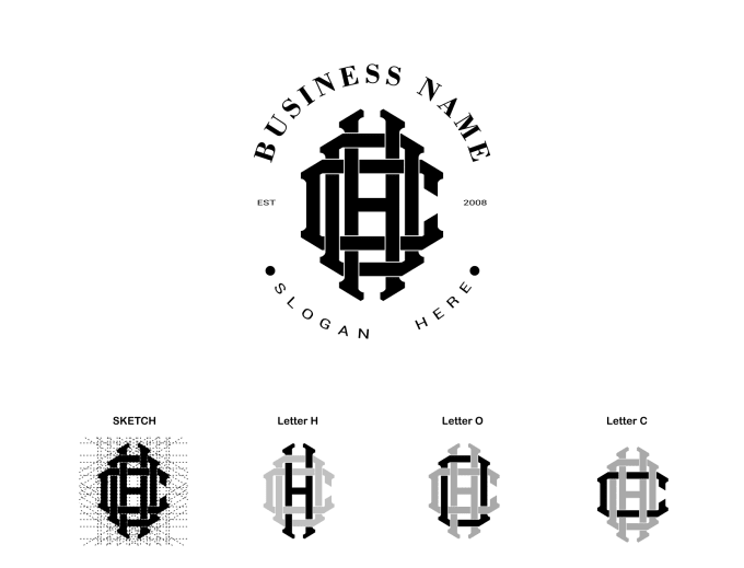 Gig Preview - Do monogram logo and hand lettering design